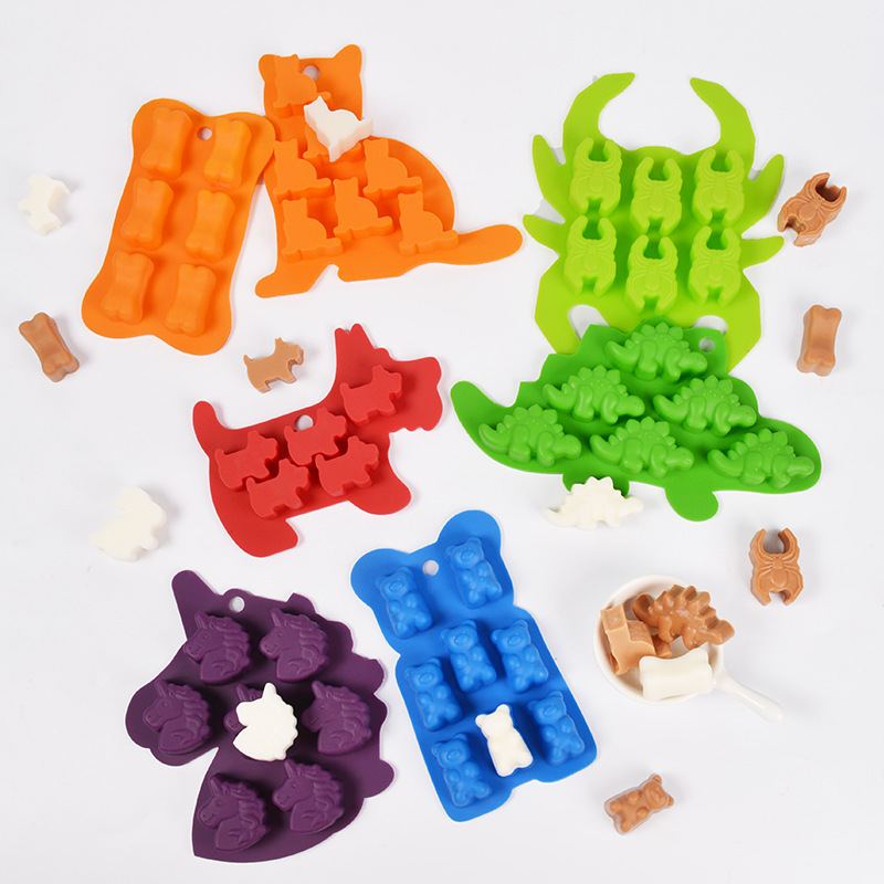 Animal Bear Cat Shape Silicone - đánh giá và giá Soap Making Instructions