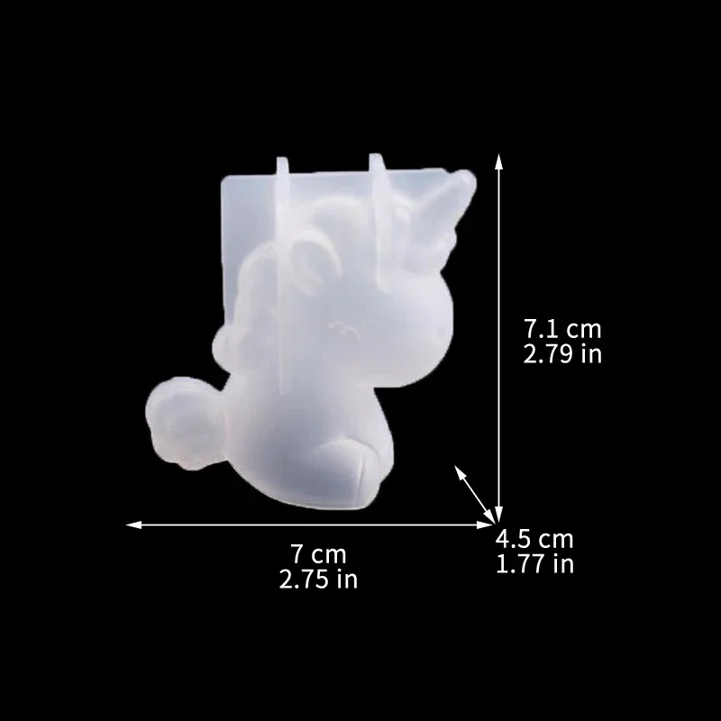 3D Geometric Silicone Unicorn  - đánh giá và giá Soap Making Instructions