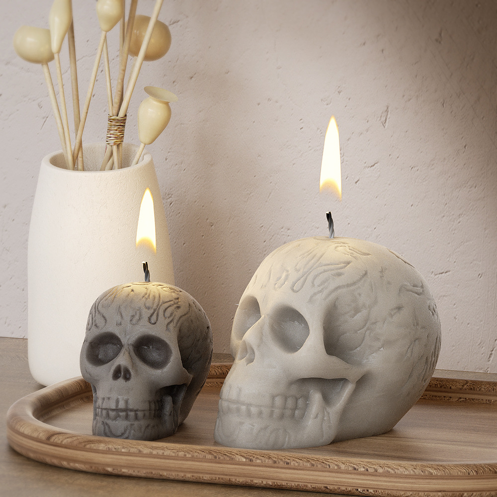 Multi Size Skull Head Silicone - đánh giá và giá Soap Making Ins
