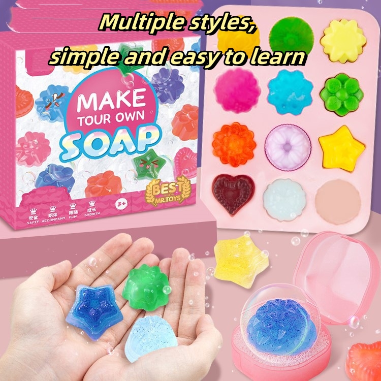 DIY Handmade Soap Crystal Soap - đánh giá và giá Soap Making Kit For Beginners