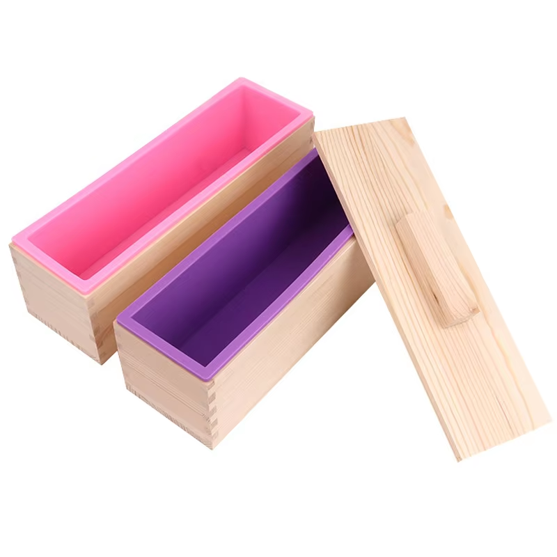 1200ml Rectangle Silicone Soap - đánh giá và giá Soap Making Kit For Beginners